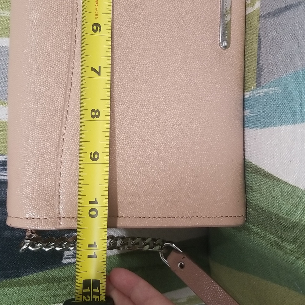 Rebecca Minkoff Jean Clutch/Shoulder Bag(Convertible) In Pink EUC - Picture 5 of 13
